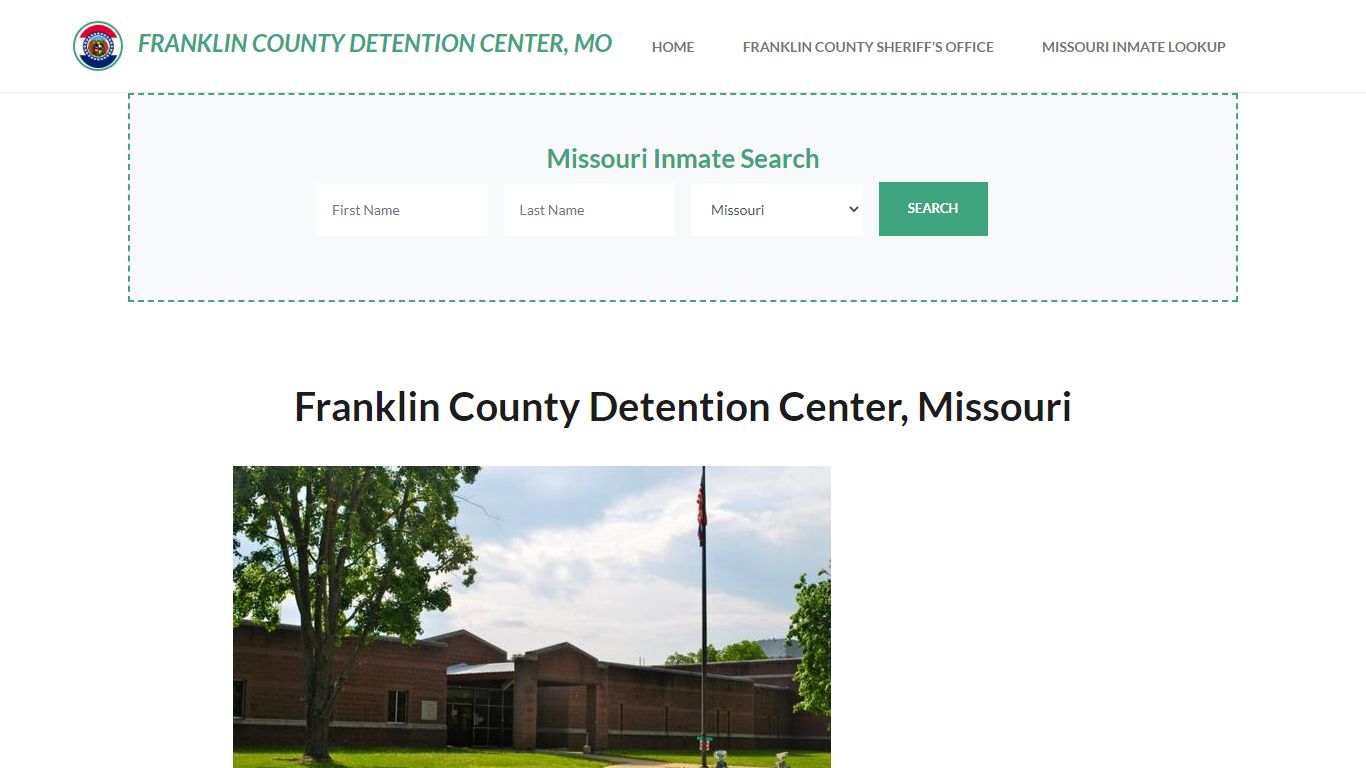 Franklin County Detention Center, MO Inmate Roster, Offender Search